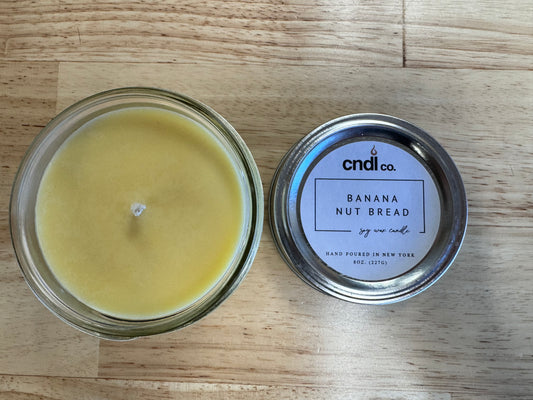 Banana Nut Bread - 8oz Soy Candle