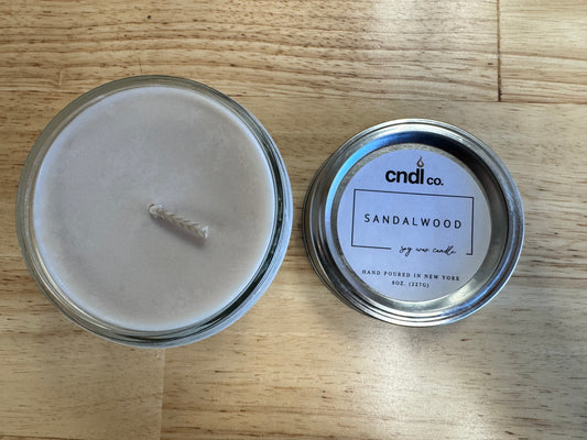 Sandalwood - 8oz Soy Candle