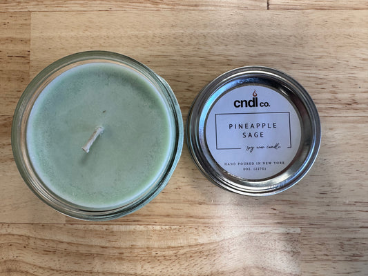 Pineapple Sage - 8oz Soy Candle