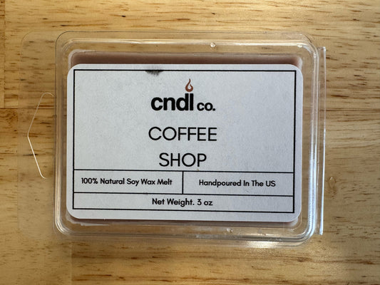 Coffee Shop - 3oz Soy Wax Melt